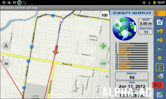 OziExplorer screenshot 3