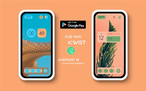 A12 Mix KWGT Mod screenshot 2