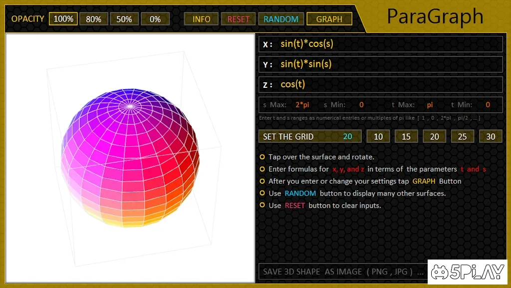 Grapher Pro 3D