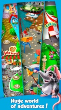 Homeless: Long Way Match 3 game screenshot 2