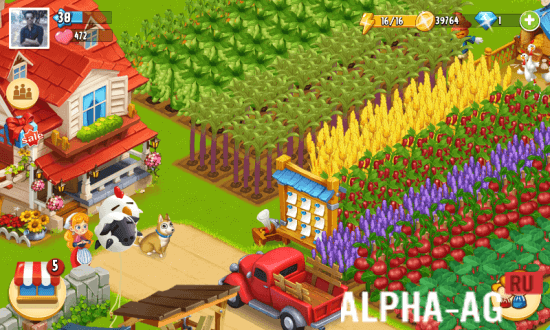 Взломанная Happy Farm screenshot 2