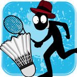 Stickman Badminton screenshot 1