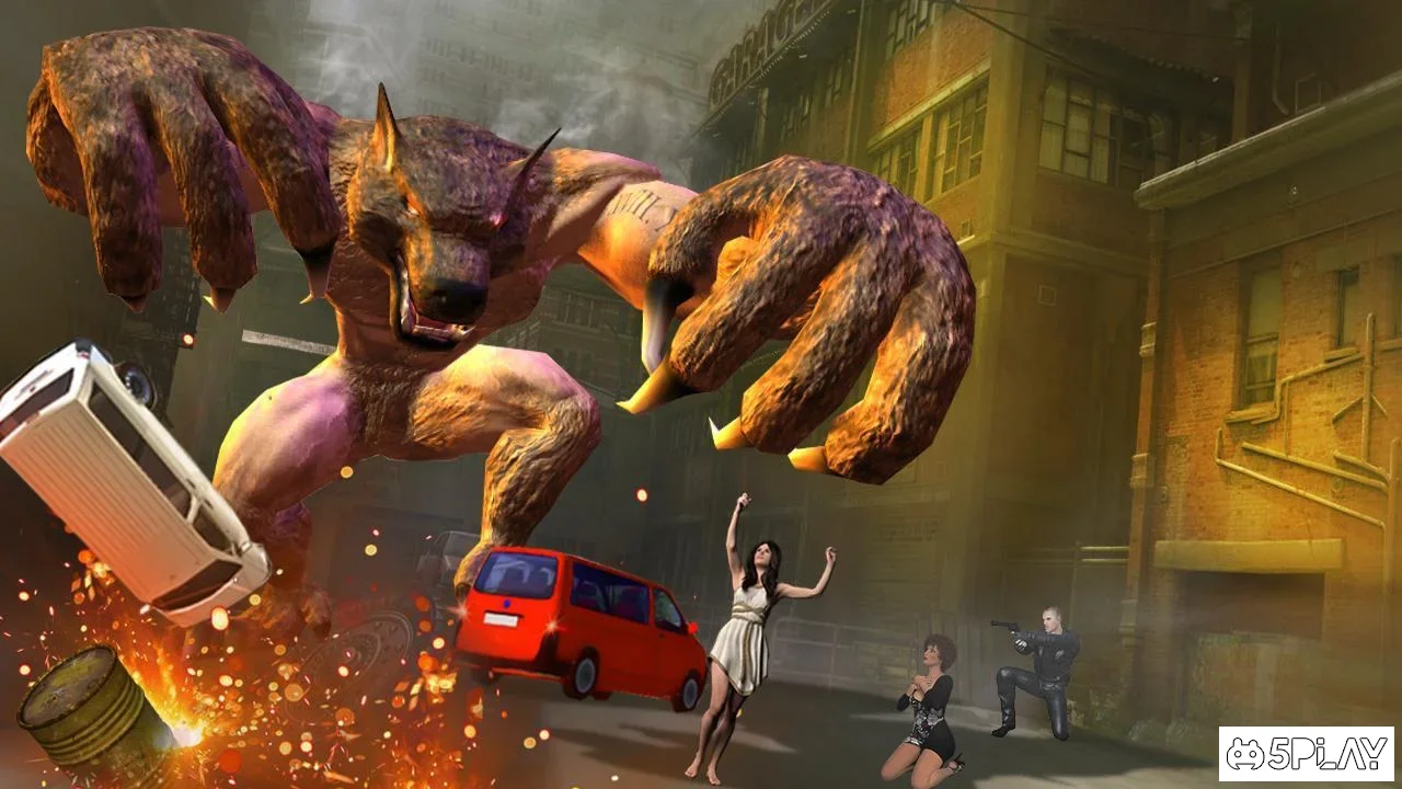 The Angry Wolf Simulator : Werewolf Games