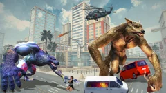 The Angry Wolf Simulator : Werewolf Games screenshot 4