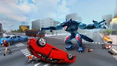 The Angry Wolf Simulator : Werewolf Games screenshot 5