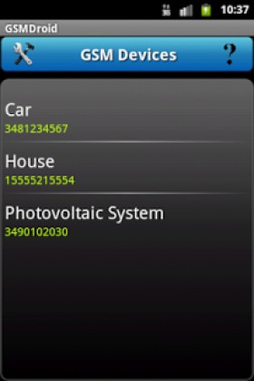 GSM Droid Pro 4.4 screenshot 1