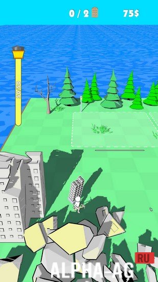 Взломанный Smash & Build 3D screenshot 2