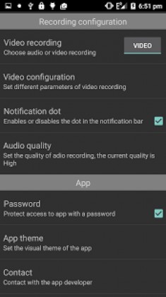Hidden recorder 4.1 screenshot 2