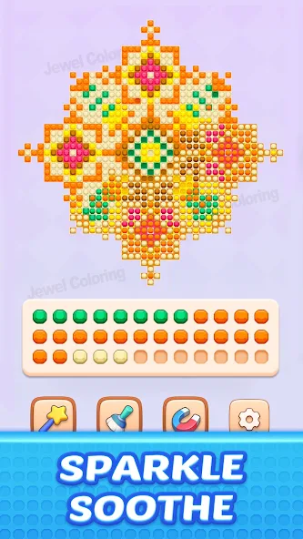 Jewel Coloring screenshot 4
