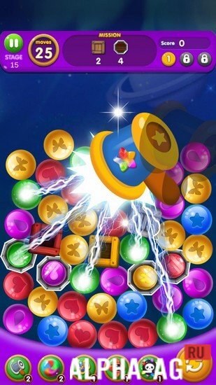Jewel Stars: a match-three puzzle game screenshot 4