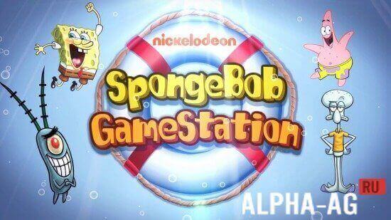 Губка Боб Game Station screenshot 1