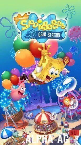 Губка Боб Game Station screenshot 2