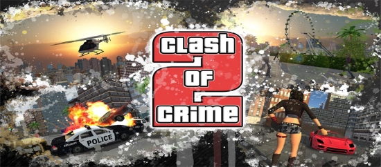 Clash of Crime Mad City War [ВЗЛОМ много денег] v 1.1.2 screenshot 1