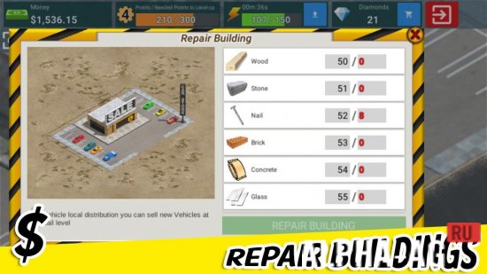 Взломанная Junkyard Tycoon screenshot 2