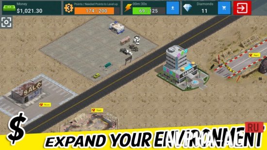 Взломанная Junkyard Tycoon screenshot 3