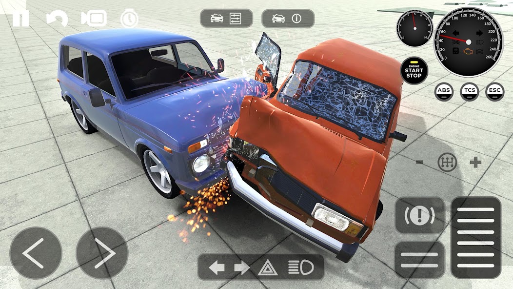 Beam Drive Car Crash