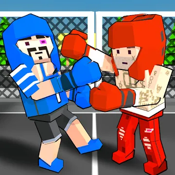 Cubic Street Boxing 3D screenshot 1