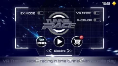 VR Tunnel Race Free screenshot 2
