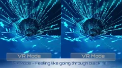 VR Tunnel Race Free screenshot 3