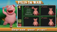 Angry Pigs In War Strategy offline Games screenshot 3