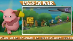 Angry Pigs In War Strategy offline Games screenshot 5