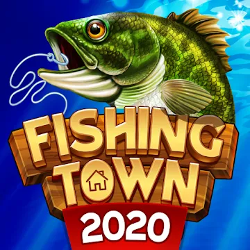 Fishing Town: 3D Fish Angler & Building Game 2020 screenshot 1