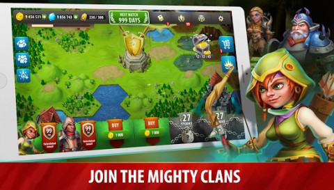 Hero Rush: Clan Wars screenshot 2