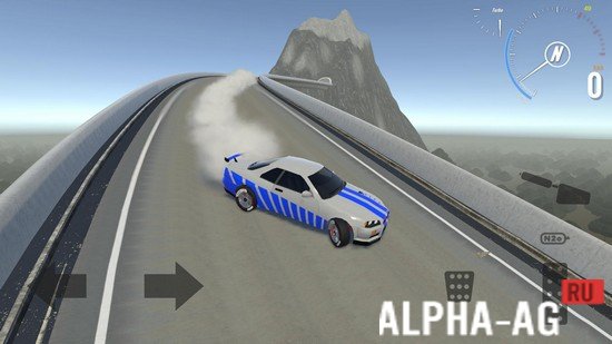 Взломанный Drift Car Sandbox Simulator 3D screenshot 4