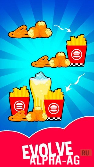 Burger Restaurant: Food Merge screenshot 3