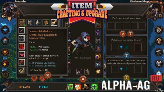 Взломанный Clicker Warriors screenshot 3