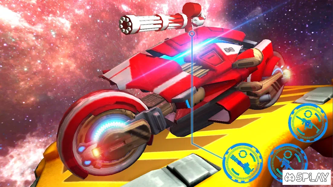 Space Bike Galaxy Race
