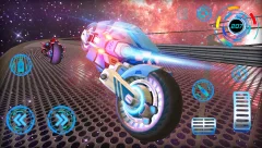 Space Bike Galaxy Race screenshot 4