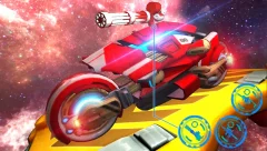 Space Bike Galaxy Race screenshot 5