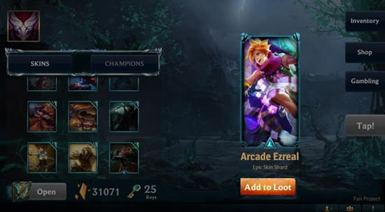 Hextech Chest Tapper LoL screenshot 1