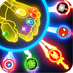Super Heroes Knife Battle_Avengers Knife Battle screenshot 1