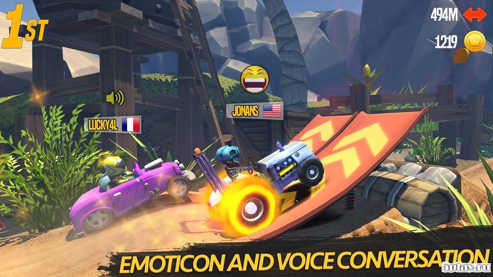 MaxUp: Multiplayer Racing