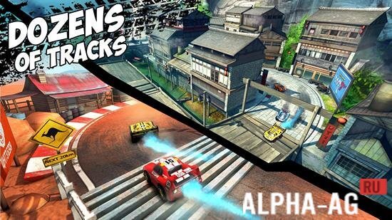 Взломанный Mini Motor Racing WRT screenshot 2