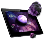 Астероиды 3D живые обои screenshot 1