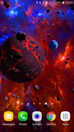 Астероиды 3D живые обои screenshot 4