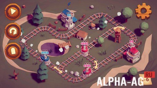 Взломанный Rail Lords screenshot 2