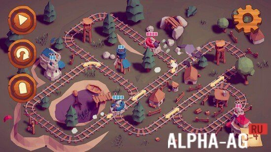 Взломанный Rail Lords screenshot 3
