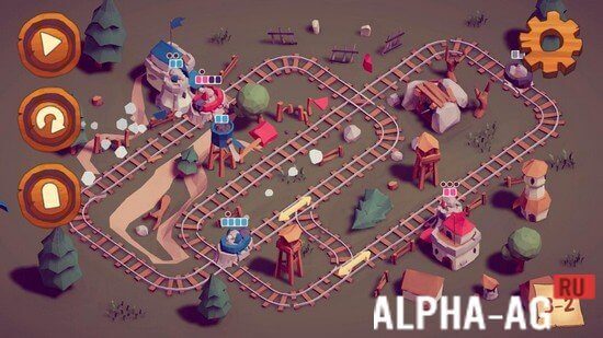 Взломанный Rail Lords screenshot 4