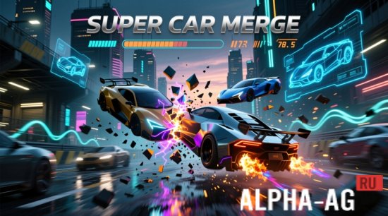 Super Car Merge Mod screenshot 1
