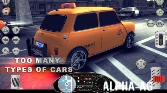 Взломанная Taxi City 1988 screenshot 3