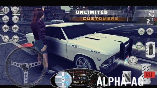 Взломанная Taxi City 1988 screenshot 4