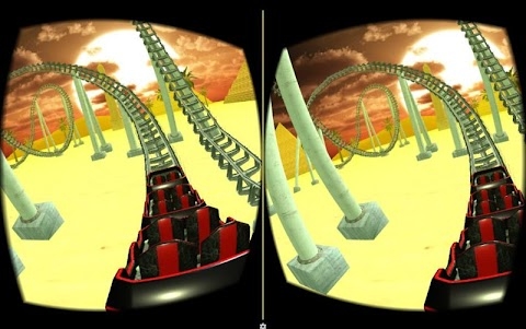 VR Desert Roller Coaster screenshot 2