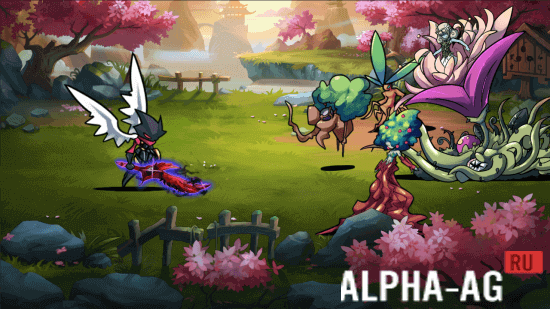 Взломанная Grow Sword Master: Weapon Tap Clicker screenshot 3