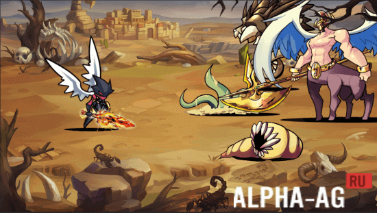 Взломанная Grow Sword Master: Weapon Tap Clicker screenshot 4