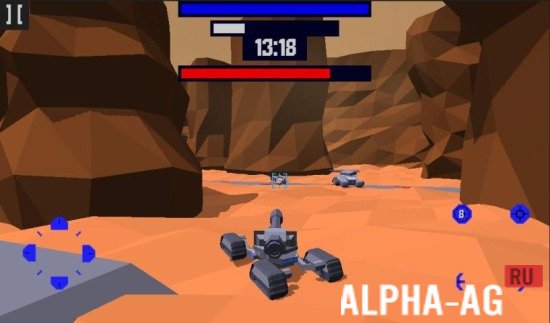 Cyberspace Tanks 3D screenshot 2