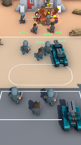 Footmen Tactics screenshot 1